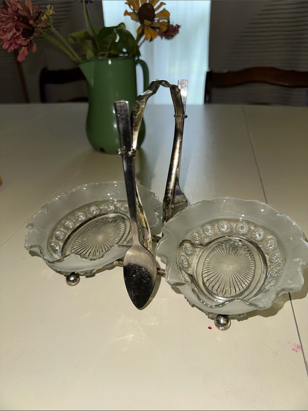 Vintage relish condiment tray.